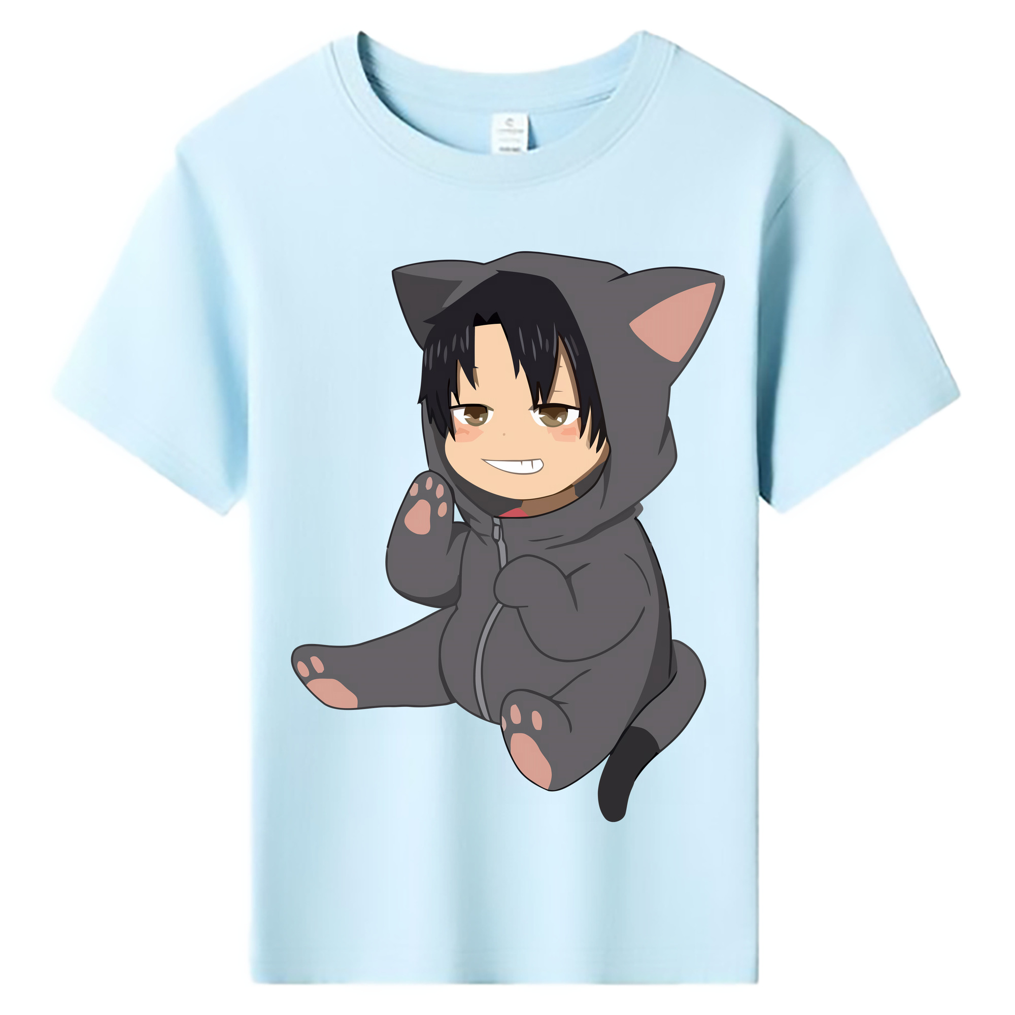（画像用） ハイキュー!! Haikyu!! 綿100％キッズTシャツ（フロントプリント）